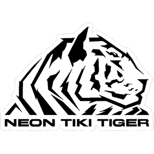 logo neon tiki tiger